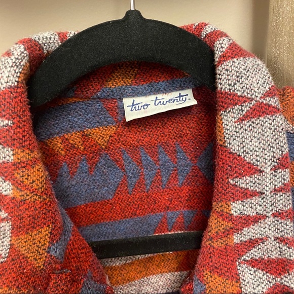 Vintage twenty two western Aztec button up jacket - Picture 3 of 11